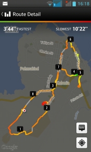 Nike+ mapping